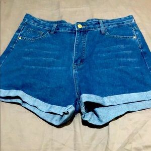 Jean shorts
